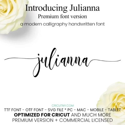 Handwritten font cricut to download for free.