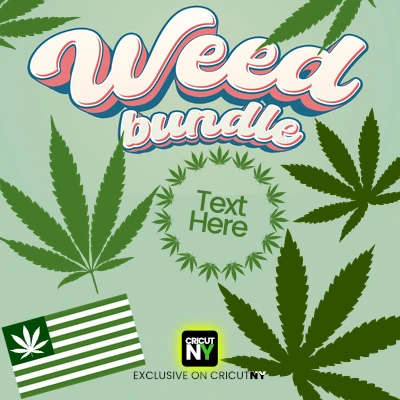 free weed svg png bundle