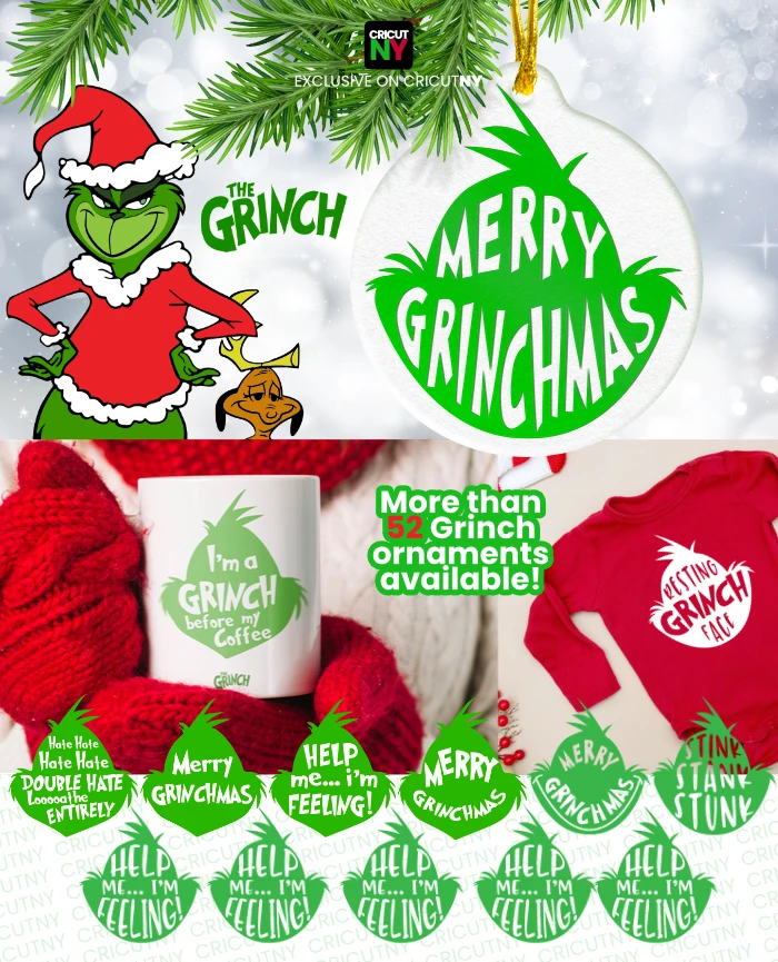 grinch ornament free