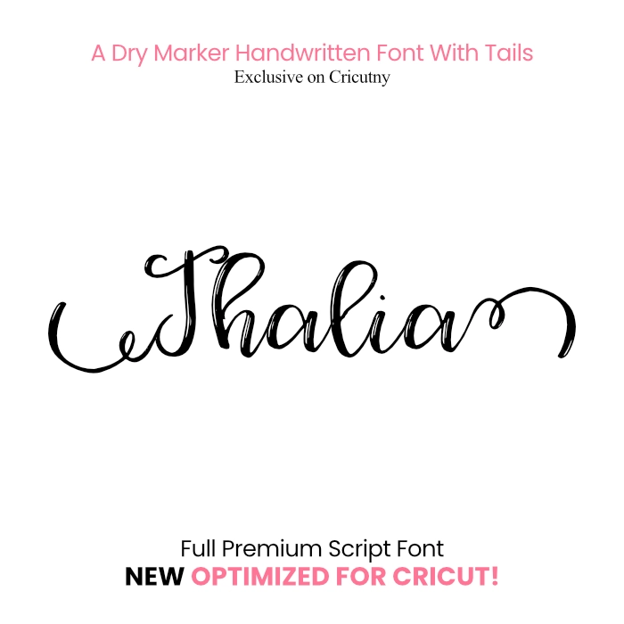 handwritten marker font free