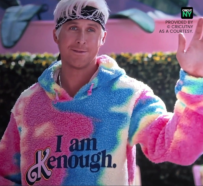 I am enough barbie hoodie with Ryan Gosling.