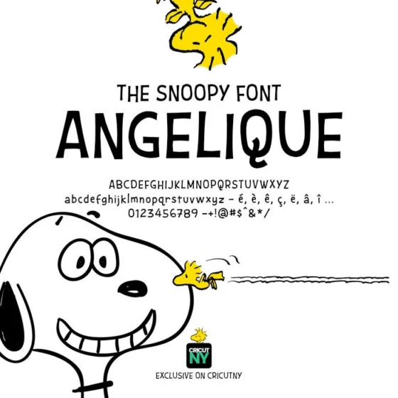snoopy font